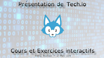 Présentation de Tech.io